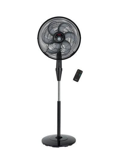 اشتري Silence Force Anti-Mosquito Repellent Stand Fan With Remote Control, 16 Inch, VG4135EE Black في مصر