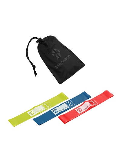 Buy 3-Piece Resistance Bands Set 30cm in Saudi Arabia