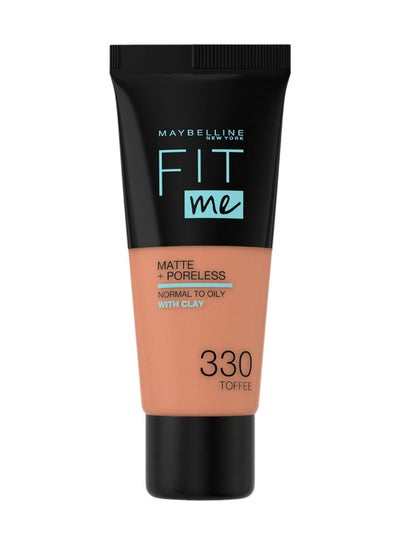 Buy Maybelline New York Fit Me Matte + Poreless 330 Toffee in Egypt