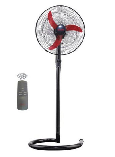 Buy Shabah Stand Fan 18 Inch with Remote 500004558 Red/Black in Egypt