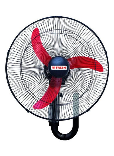 Buy Shabah Wall Fan 240 volt 18 inch Wall-Fan-Multi-1 Red/Black in Egypt