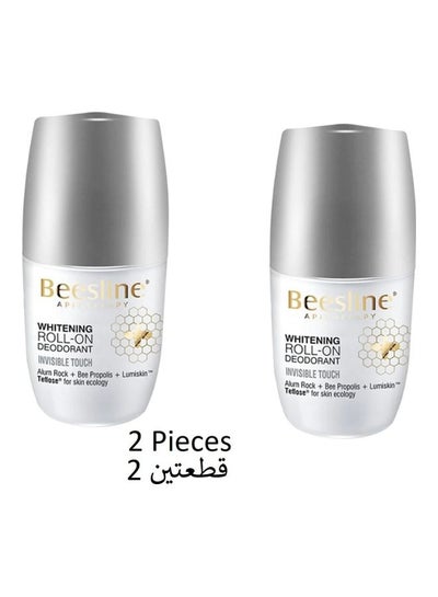 Buy 2 Pieces Invisible Touch Whitening Roll-On Deodorant 2x50ml in Egypt