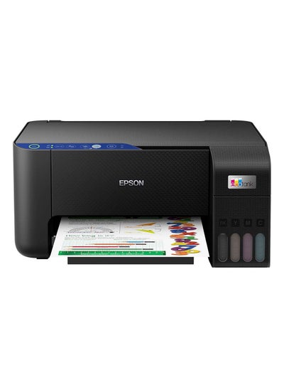 Buy Ecotank L3251 Home Ink Tank Printer A4, Colour, 3-In-1 With Wifi And Smartpanel App Connectivity Black in Egypt