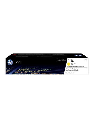 Buy Original Laser Toner Cartridge W2072A Yellow in UAE