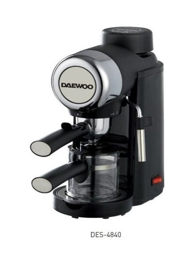 Buy Espresso Maker 0.24 L 800 W DES-4840- Portable Black in UAE