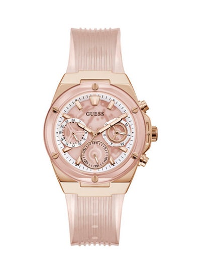 Buy Women's Pink Dial PU Multi-Function Watch GW0409L3 in UAE