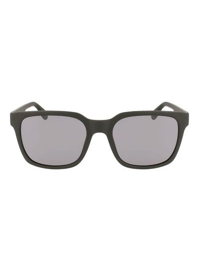 Buy Men's Full Rim Injected Modified Rectangle Sunglasses L967S 5519 (002) Matte Black in Saudi Arabia