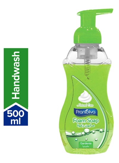 Buy Gardenia Natural Care Foam Soap Green 500ml in Saudi Arabia