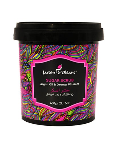 Buy Sugar Scrub With Argan Oil And Orange Blossom 600grams in UAE