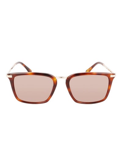 Buy Men's Full Rim Acetate Square Sunglasses CK22512S 5319 (220) Brown Havana in Saudi Arabia