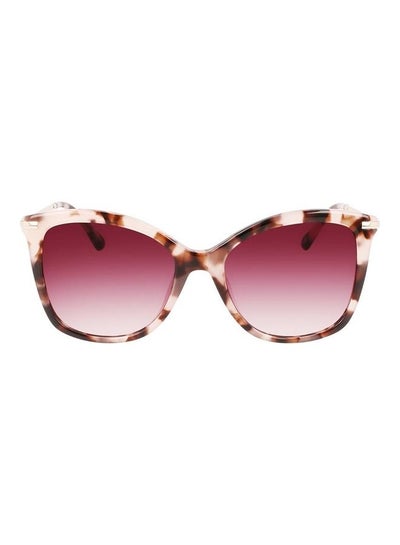Buy Women's Full Rim Acetate Butterfly Sunglasses CK22514S 5518 (663) Rose Tortoise in Saudi Arabia