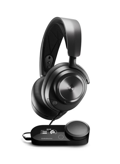 Buy Arctis Nova Pro - Multi-System Gaming Headset - Hi-Res Audio - 360° Spatial Audio - GameDAC Gen 2 - ClearCast Gen 2 Mic - PC, PS5, PS4, Switch in Saudi Arabia
