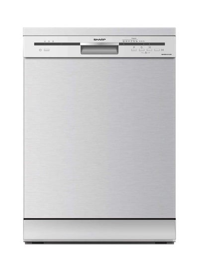 Buy 12 Place Setting Dish Washer With 6 Programs 47.0 kg QW-MB612K-SS3 Silver in Saudi Arabia