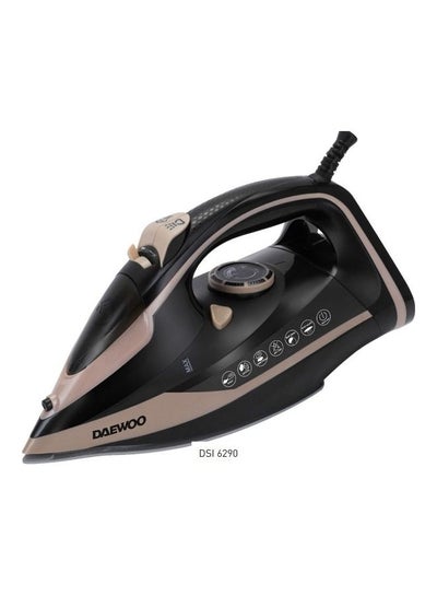 Buy Steam Iron 2800.0 W DW-DSI-6290 Black/Brown in UAE