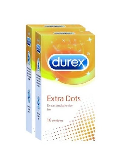 Buy 20-Piece Extra Dots Condoms in UAE