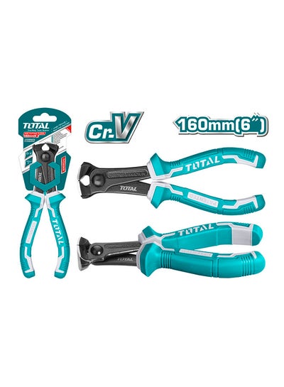 Buy End Cutting Pliers Teal/White 6inch in Egypt