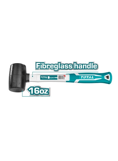 Buy Rubber Hammer Teal/Silver/Black 450grams in Egypt