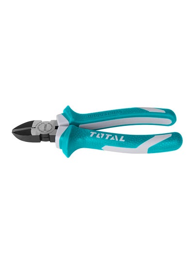 Buy Diagonal Cutting Pliers Heavy Duty Teal/White 7inch in Egypt