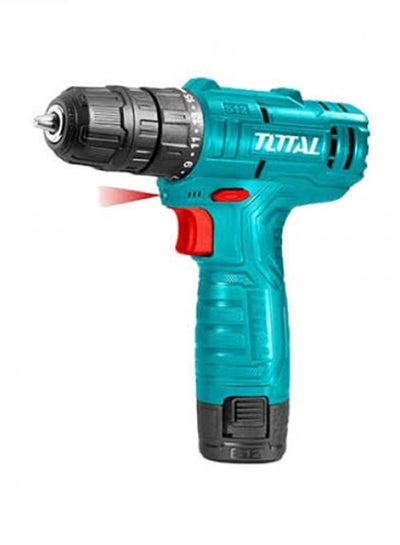 Buy Lithium-Ion Cordless Drill 12 Volts Including 1 Batteries And 1 Charger Multicolour in Egypt