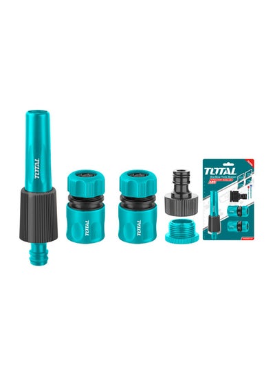 Buy 5 Piece Twist Nozzle Set 1/2 Inch To 3/4 Inch Multicolour 0.75inch in Egypt