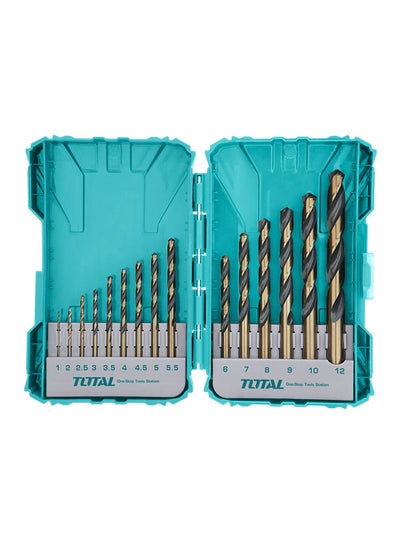 Buy 15Pcs Hss  Drill Bits Set From Multicolour 1mm-12mm in Egypt