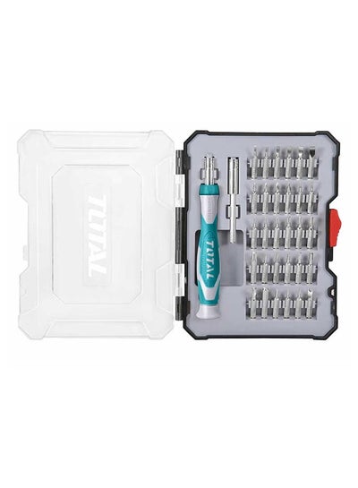 Buy 32Pcs Precision Screwdriver Set Teal / Grey in Egypt