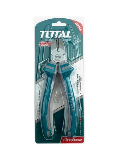 Buy Diagonal Cutting Pliers Teal / Grey 6inch in Egypt