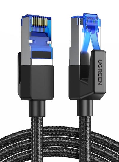 Buy Cat8 Ethernet Cable High Speed 40Gbps 2000MHz RJ45 Network Internet Braided Shielded Cord LAN Wire Compatible with Gaming Switch PC PS5 PS4 Xbox Modem Router WiFi Extender Patch Panel-1M Multicolour in Egypt