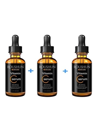 Buy 3-Piece Skin Care Vitamin C Serum 30ml in Egypt