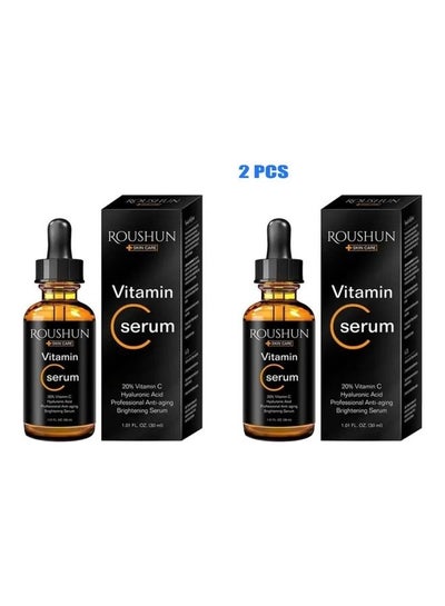 Buy 2-Piece Skin Care Vitamin C Serum 30ml in Egypt