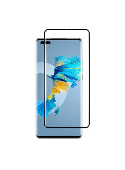 Buy Grand Shieldz 3D Screen Protector For Huawei Mate 40 Pro Black/Clear in UAE