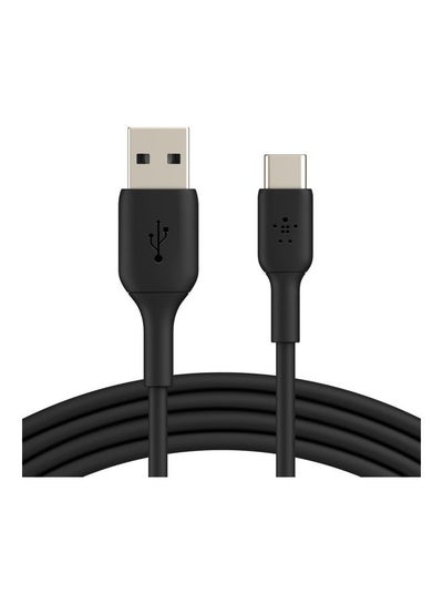 Buy Boost Charge USB-A To C Cable 3M Black in Saudi Arabia