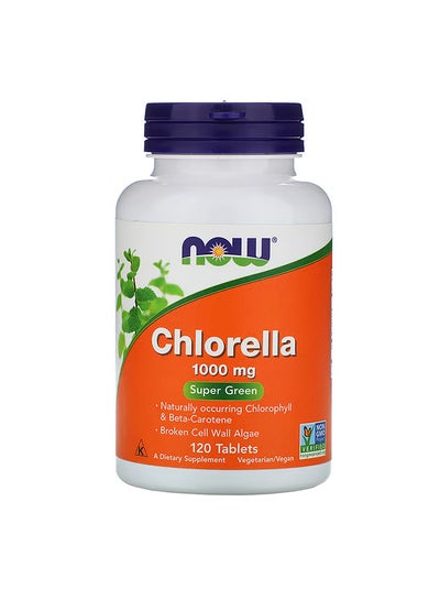 Buy Chlorella Dietary Supplement 1000 mg - 120 Tablets in Saudi Arabia