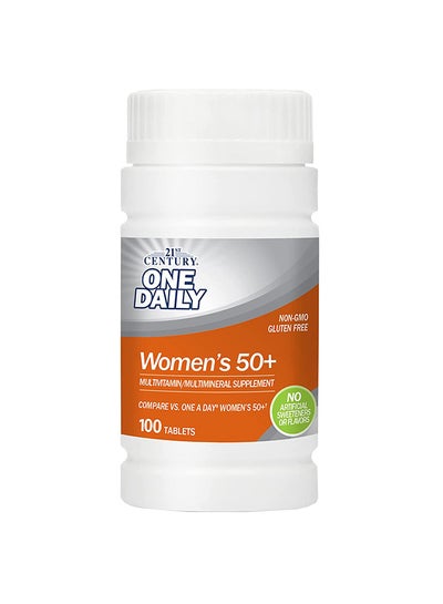 Buy One Daily 50+ Multivitamin Multimineral Supplement - 100 Tablets in Saudi Arabia