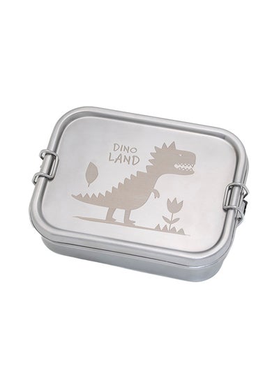 Buy 3 Compartment Stainless Steel Lunch Box in UAE