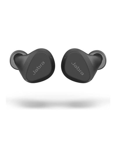 اشتري Elite 4 Active In-Ear Bluetooth Earbuds - True Wireless Ear Buds with Secure Active Fit, 4 built-in Microphones, Active Noise Cancellation and Adjustable HearThrough Technology Black في السعودية