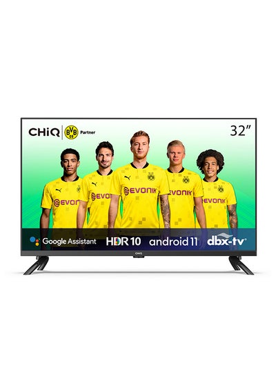 Buy LED Smart TV, HD, 32 Inch, Android 11.0, HDR10, A+ Screen, WiFi, Bluetooth 5.0, Netflix, YouTube, Prime Video, Full Screen Display, HDMI, USB L32G7P Black in UAE
