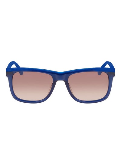 اشتري Men's Full Rim Acetate Navigator Sunglasses CK22519S 5618 (438) Blue في الامارات