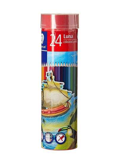 24-Piece Hexagonal Colouring Pencil Set Multicolour price in UAE | Noon ...