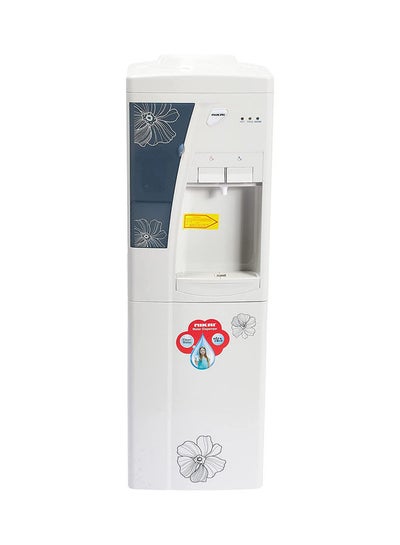 Buy Hot And Cold Floor Standing Water Dispenser With Storage Cabinet NWD1208CK White in Saudi Arabia