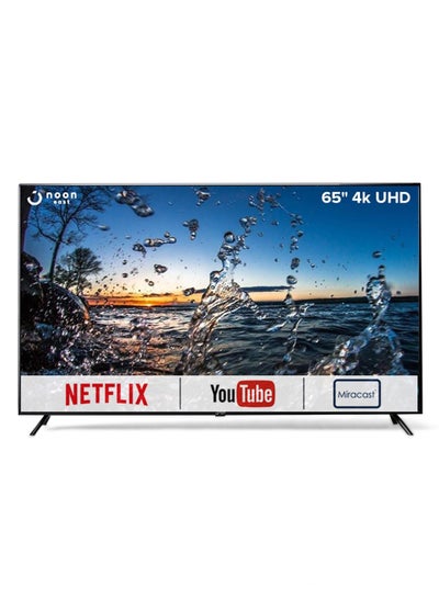 اشتري 65 Inch 4K UHD Smart TV Screen - Television With Netflix Ready NETV65SM1 Black في السعودية