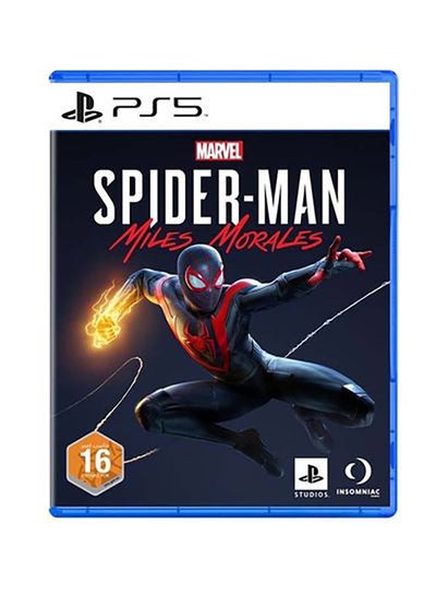 اشتري لعبة "Spider-Man Miles Morales" من مارفل (باللغتين الإنجليزية والعربية) - نسخة الإمارات العربية المتحدة - بلايستيشن 5 (PS5) في الامارات