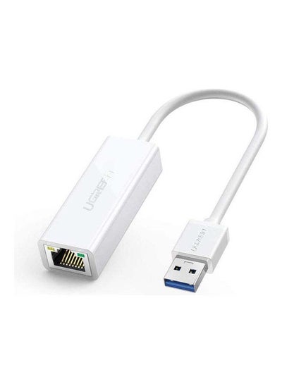 اشتري محول Gigabit Ethernet بمنفذ USB 3.0 أبيض في مصر