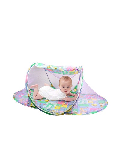 Buy Baby Travel Bed Portable Folding Crib Mosquito Net in UAE