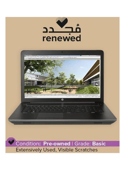 Buy Renewed - Zbook 17 G3 Gaming Laptop With 17.3-Inch Display,Intel Core i7 Processor/6th Gen/16GB RAM 800GB SSD with NVIDIA Quadro 4GB Graphics English Black English Black in UAE