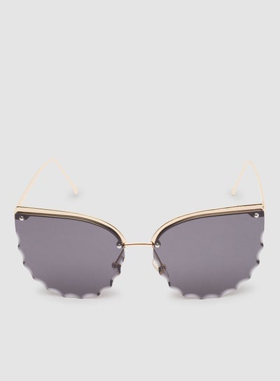 اشتري Women's Sunglass With Durable Frame Lens Color Grey Frame Color Gold في مصر