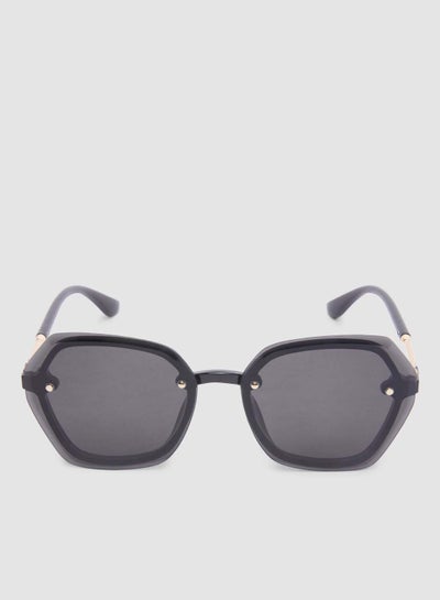 Buy Women's Sunglass With Durable Frame Lens Color Grey Frame Color Black in Egypt