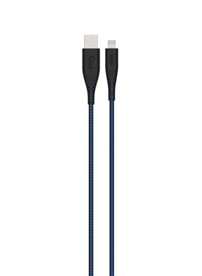 Buy Super Strong And Flexible  MFI iPhone Cable 1.5 mt Light Blue in Saudi Arabia