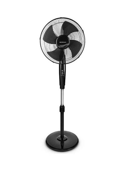 Buy Stand Fan 16 Inch With Remote 3 Speed 4.8 kg 60 W MAR-1640 Black in Egypt