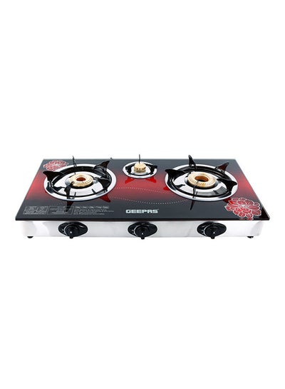 Buy 3 Burner Gas Cooker GK5600 Black/Red in Saudi Arabia